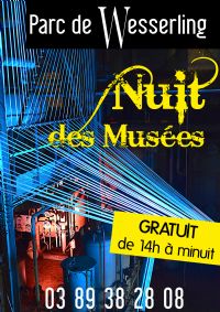 La Nuit des Musées. Le samedi 20 mai 2017 à Husseren-Wesserling. Haut-Rhin.  14H00